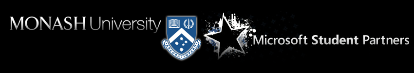 'Microsoft Student Partners at Monash University' Logo