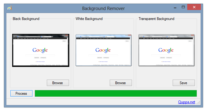 Screenshot of Background Remover