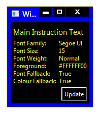 WPF sample without manifest