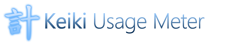 'Keiki Usage Meter' Logo